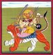 Varahi (Sanskrit: वाराही, Vārāhī) is one of the Matrikas, a group of seven or eight mother goddesses in the Hindu religion. With the head of a sow, Varahi is the shakti (feminine energy, or sometimes, consort) of Varaha, the boar Avatar of the god Vishnu. In Nepal, she is called Barahi.<br/><br/>

Varahi is worshipped by all the three major schools of Hinduism: Shaktism (goddess worship); Shaivism (followers of the god Shiva); and Vaishnavism (devotion to Vishnu). She is usually worshipped at night, and according to secretive Vamamarga Tantric practices. The Buddhist goddesses Vajravarahi and Marichi are believed to have their origins in the Hindu goddess Varahi.